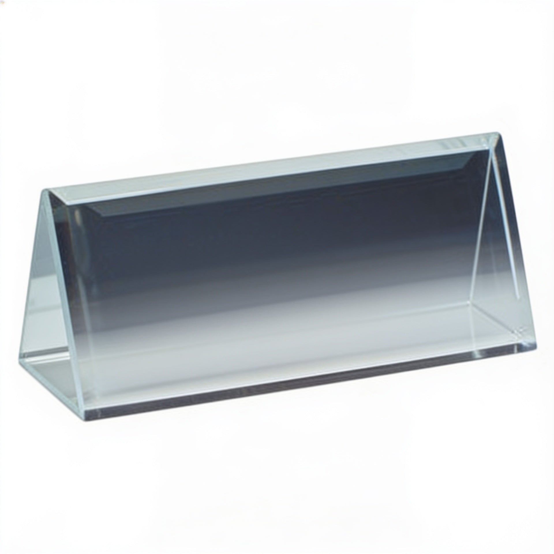 Clear Acrylic Desk Wedge blank-preview