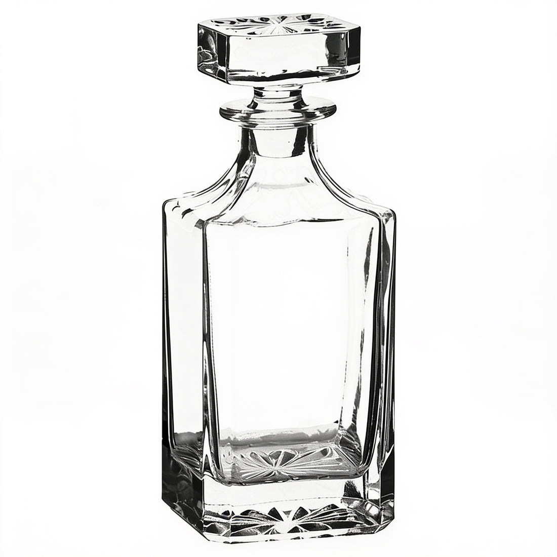 750 mL Square Glass Decanter – Decanter Only preview