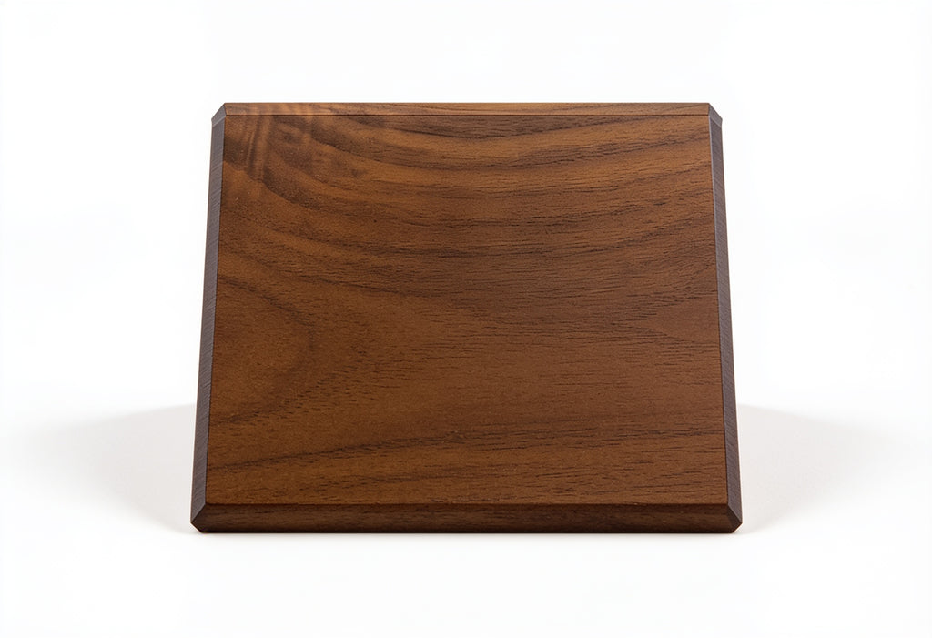 Genuine Walnut Desk Wedge blank-preview-flat