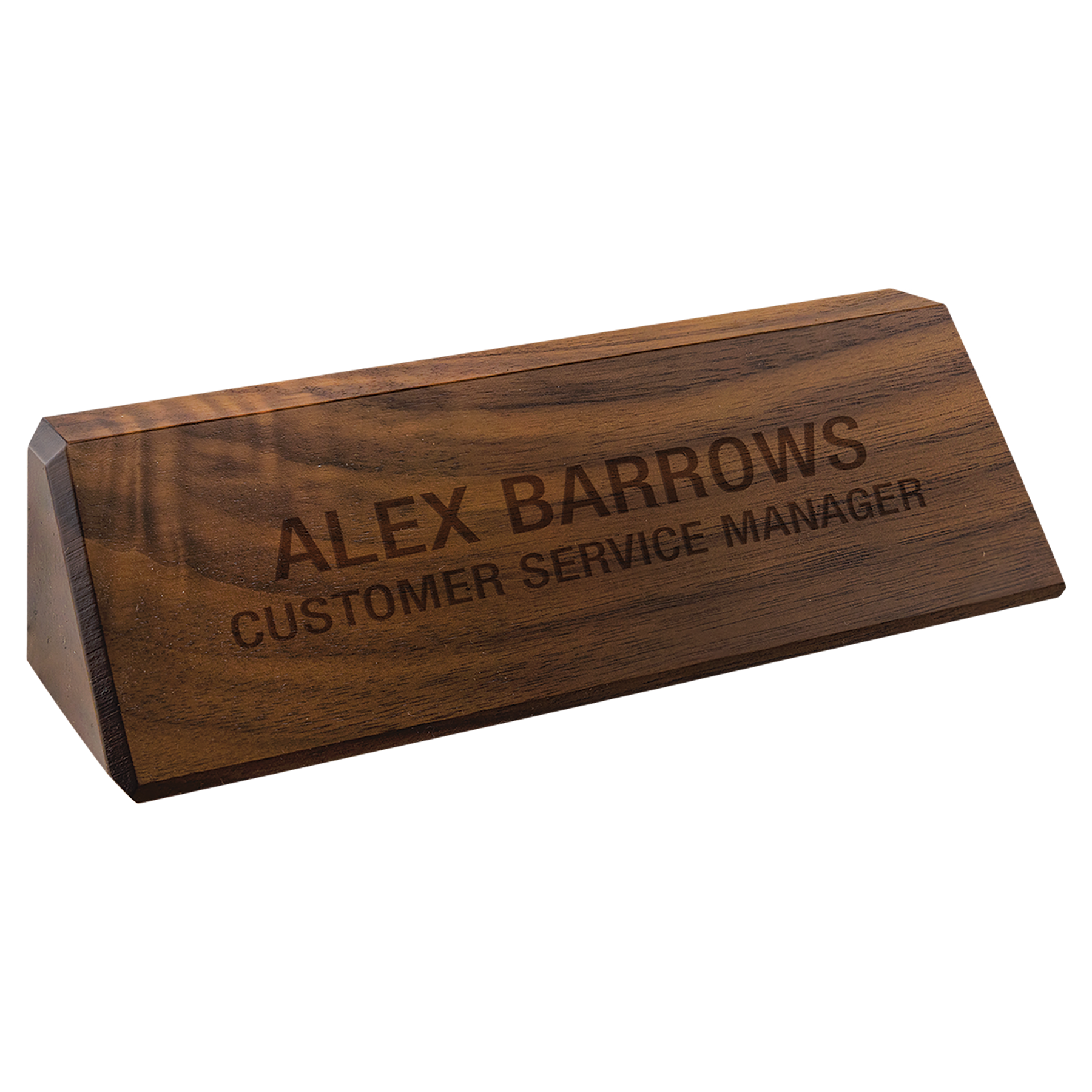 Genuine Walnut Desk Wedge