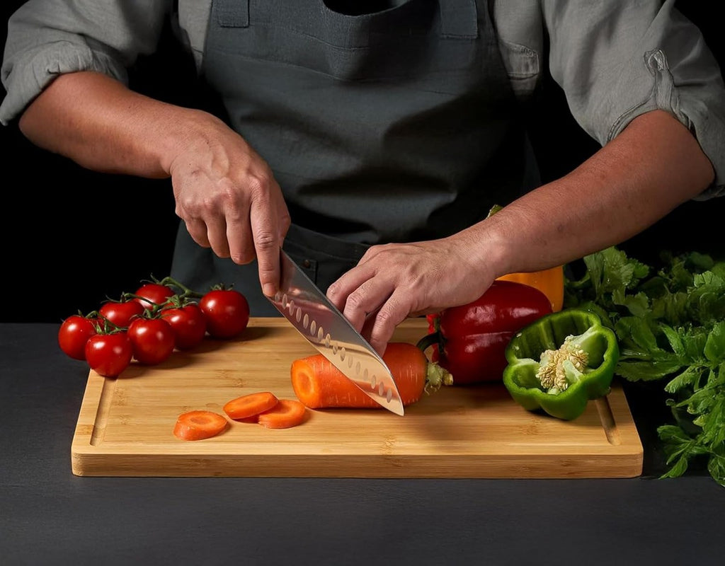 Personalized Bamboo Cutting Board â€” 16" Ã— 11"
