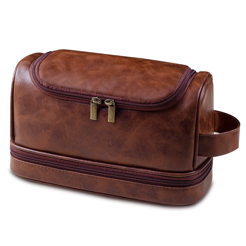 Vintage Leather Dopp Kit blank-preview