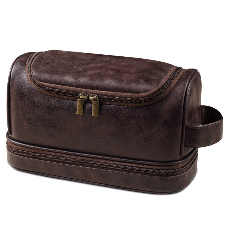 Vintage Leather Dopp Kit