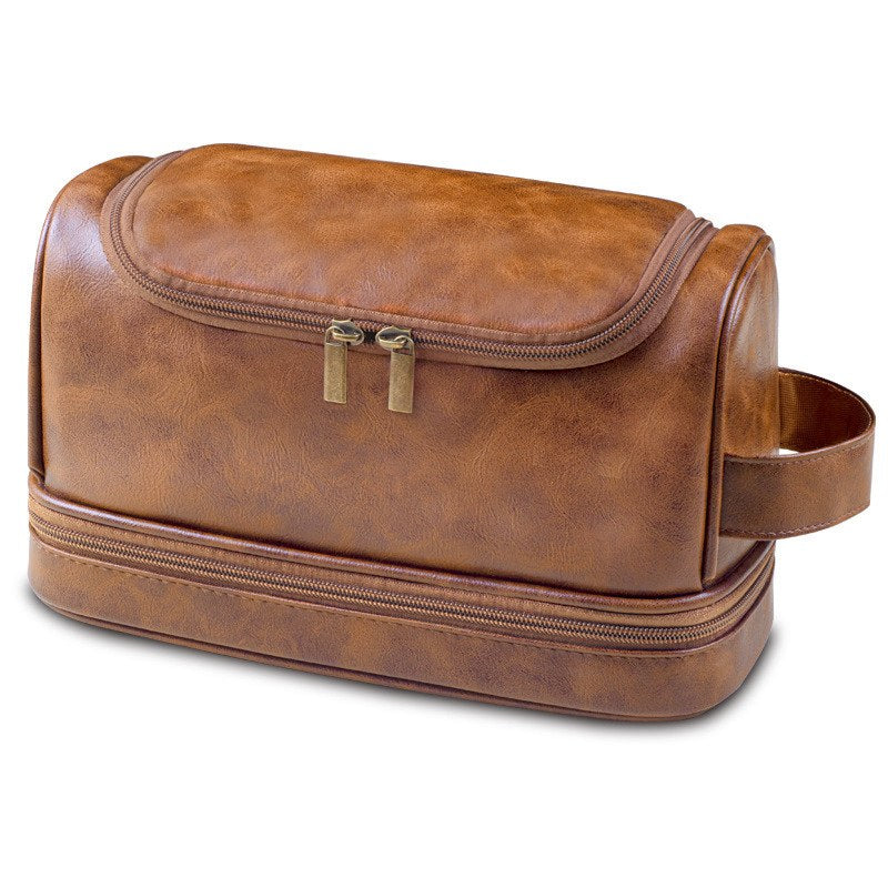 Vintage Leather Dopp Kit