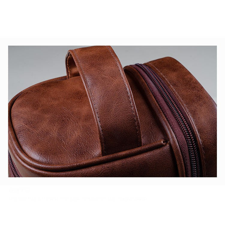 Vintage Leather Dopp Kit