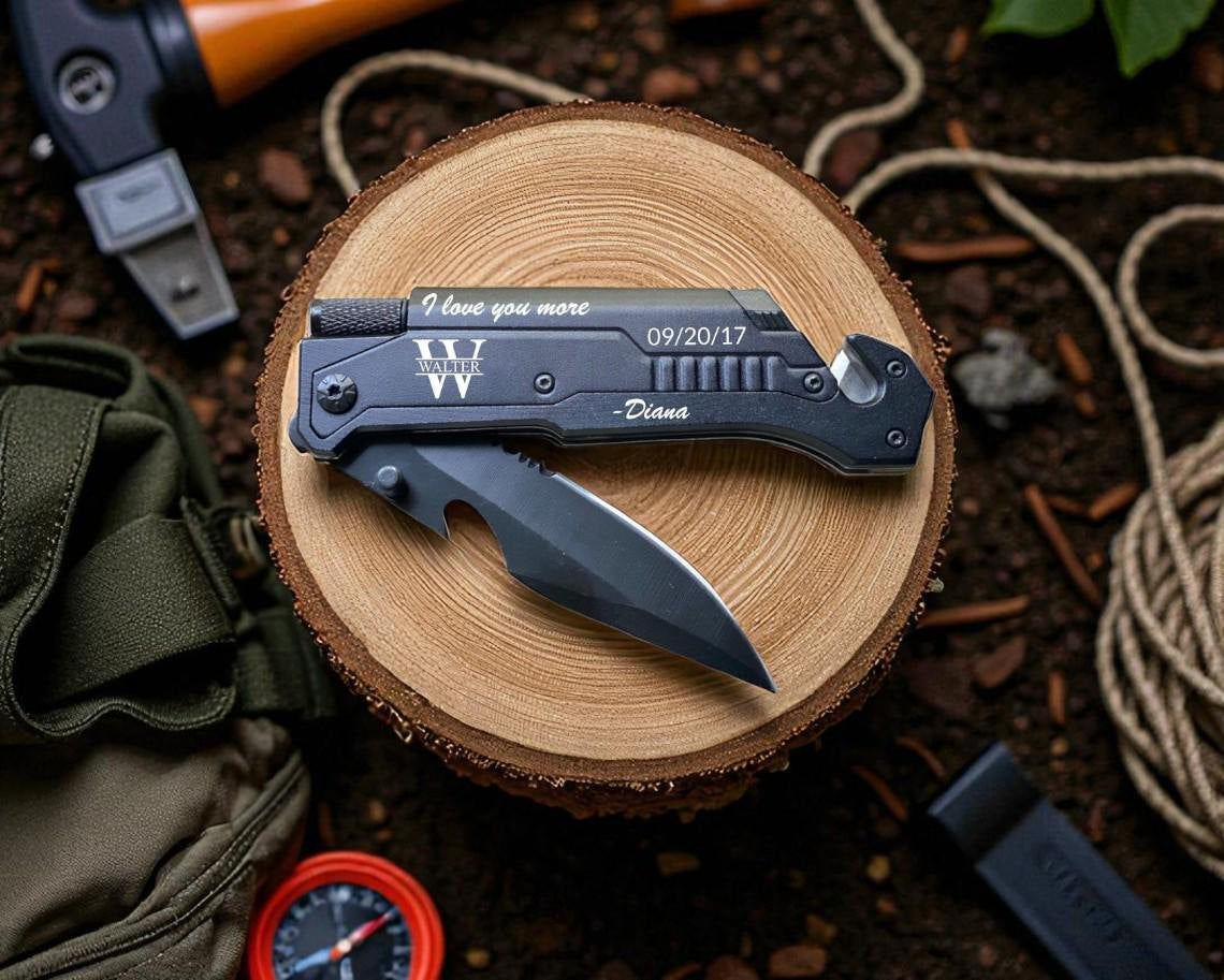 Personalized Multi-Tool Pocket Knife