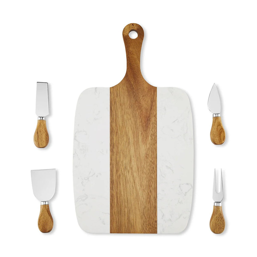 Marble Serving Board â€” 5-Piece Set