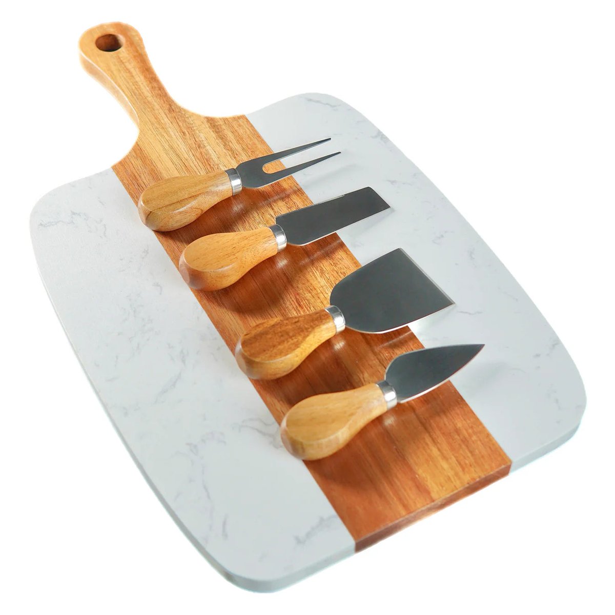 Marble Serving Board â€” 5-Piece Set