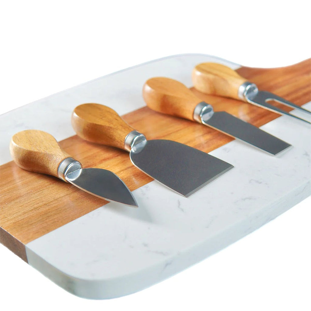 Marble Serving Board â€” 5-Piece Set