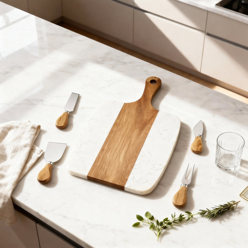 Marble Serving Board - 5-Piece Set blank-preview