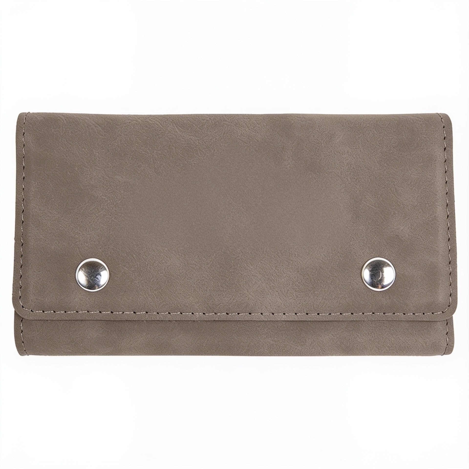 Gray Laserable Leatherette Card & Dice Set blank-preview