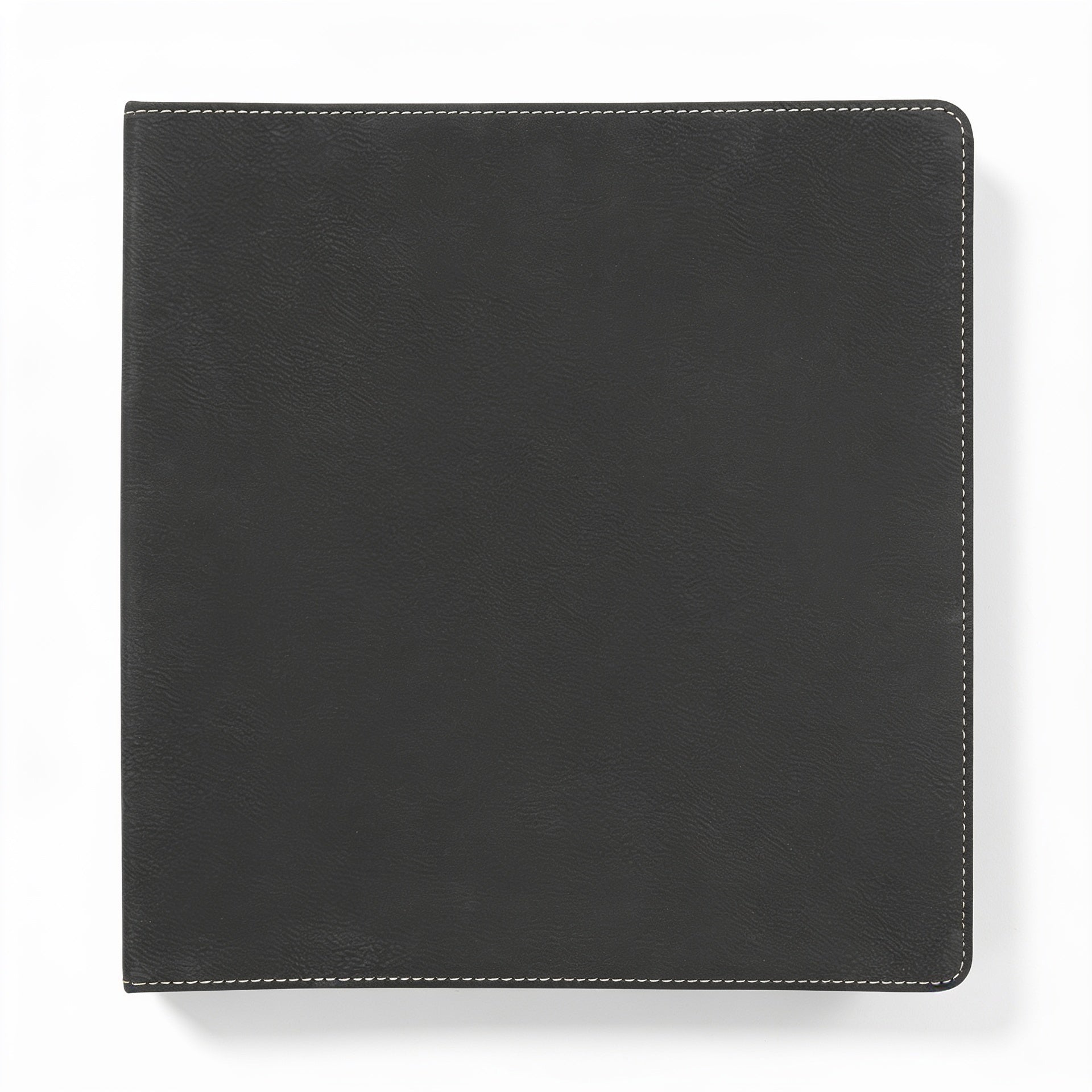 Black/Gold 3 Ring Binder with 1" Slant D Rings blank-preview-flat