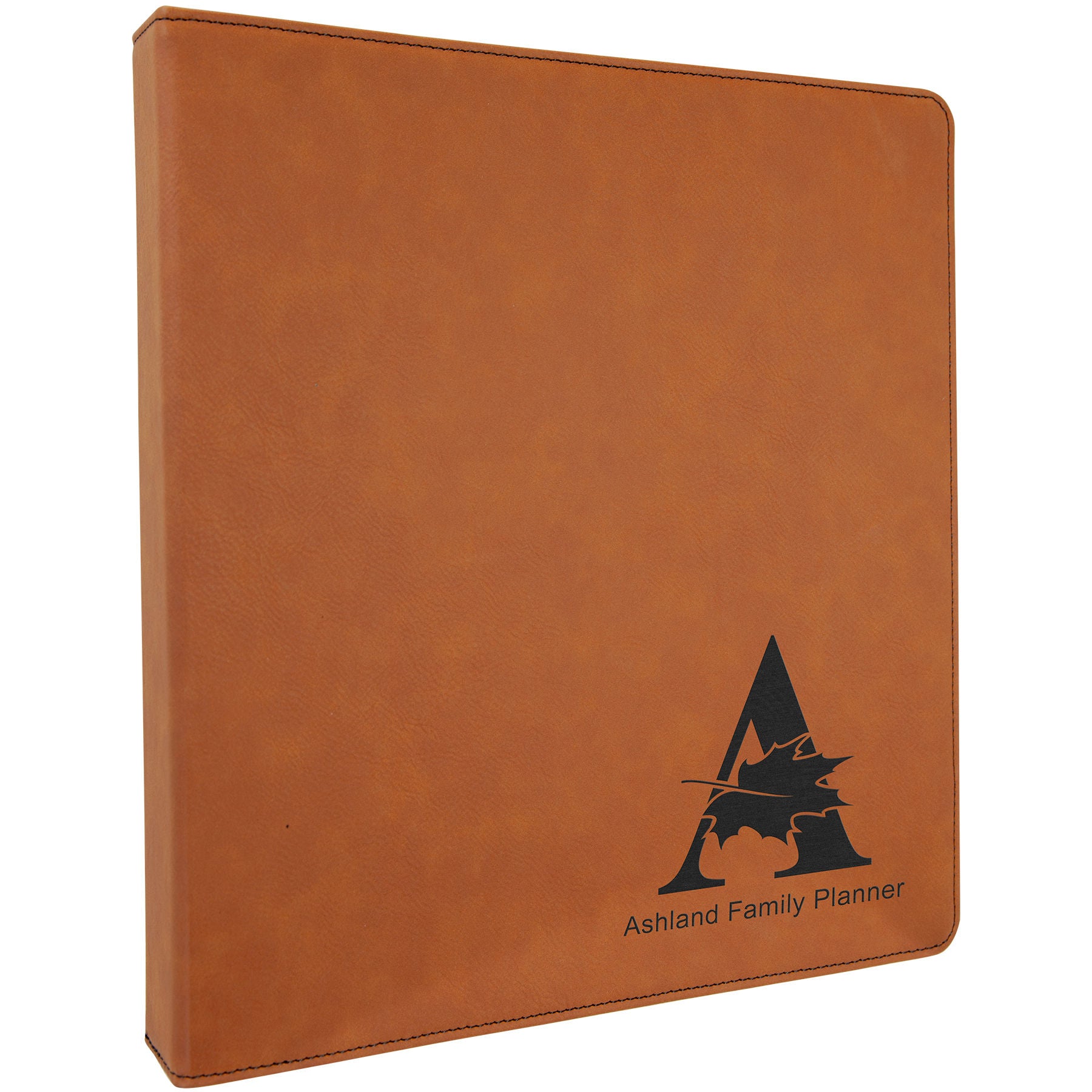 Rawhide Laserable Leatherette 3 Ring Binder with 1" Slant D Rings