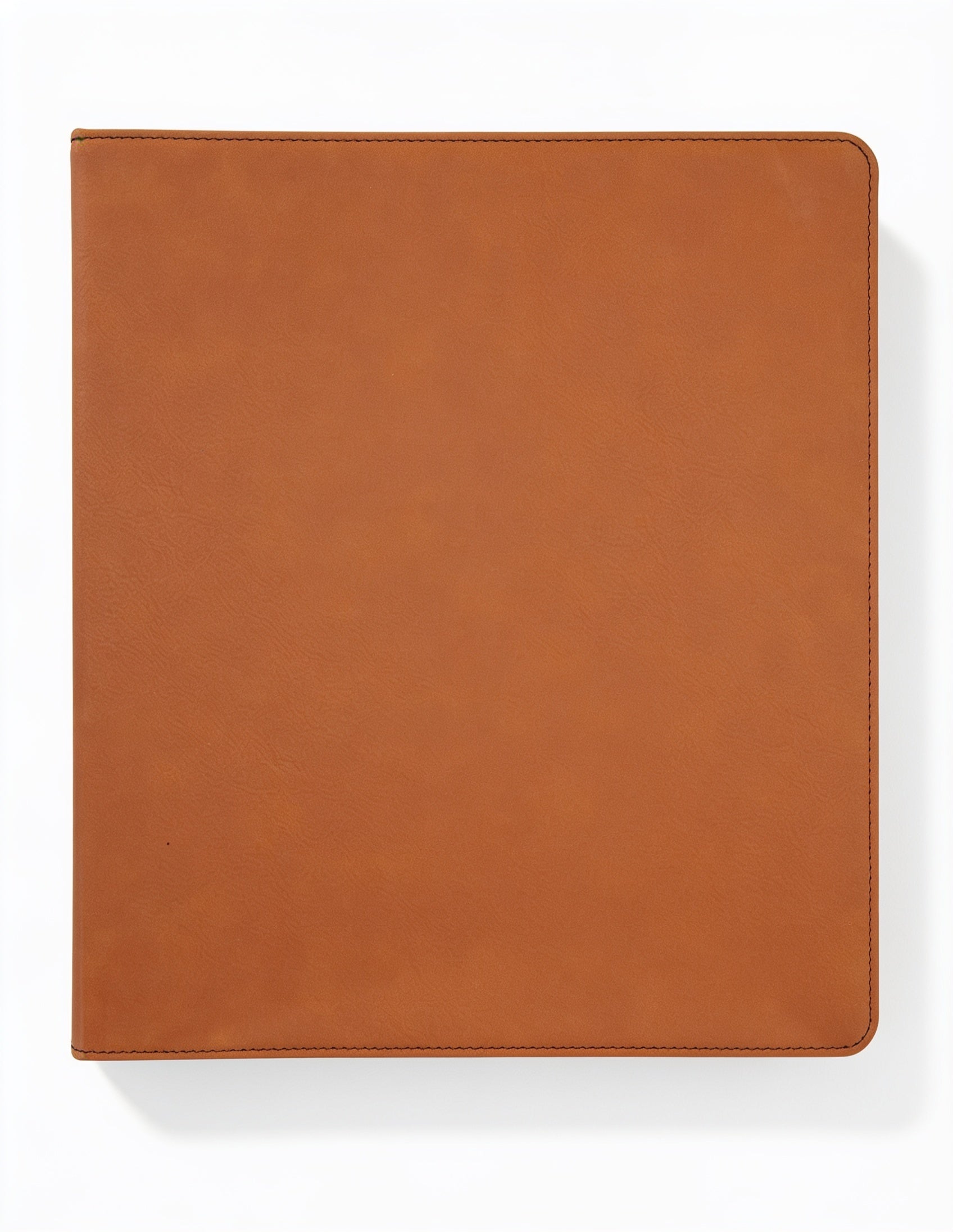Rawhide Laserable Leatherette 3 Ring Binder with 1" Slant D Rings blank-preview-flat