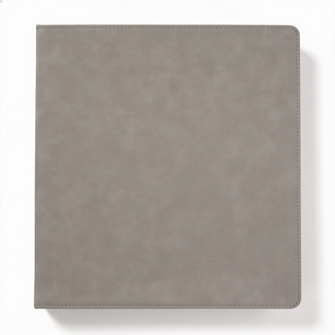 Gray Leatherette 3 Ring Binder with 1" Slant D Rings preview