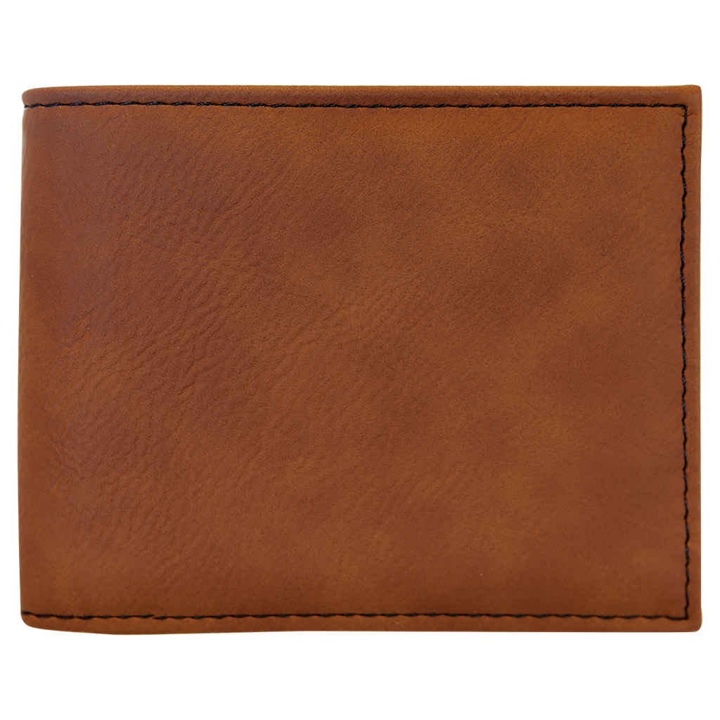 Rawhide Leatherette Bifold Wallet with Flip ID blank-preview