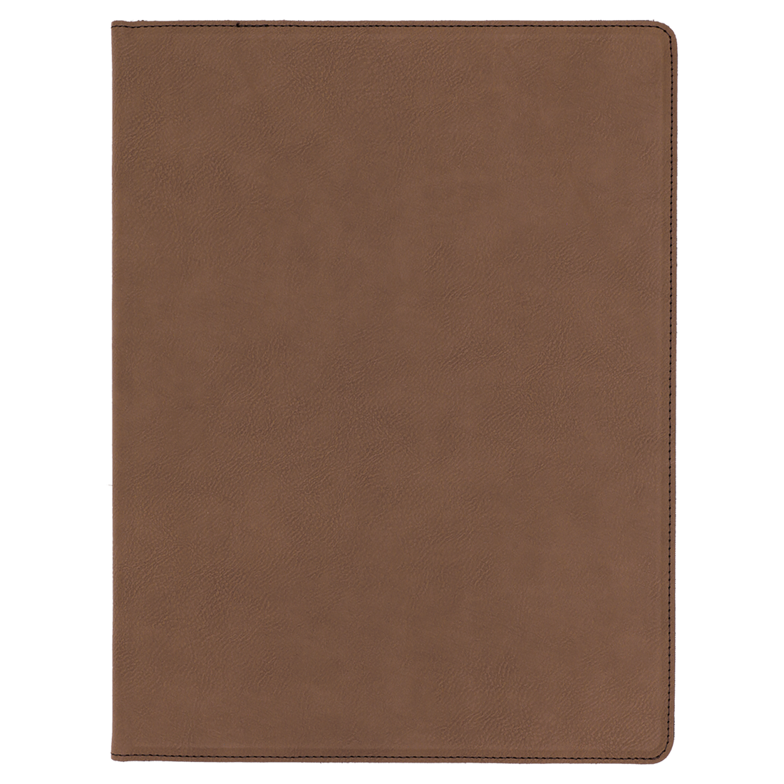 Dark Brown Leatherette Portfolio with Notepad preview