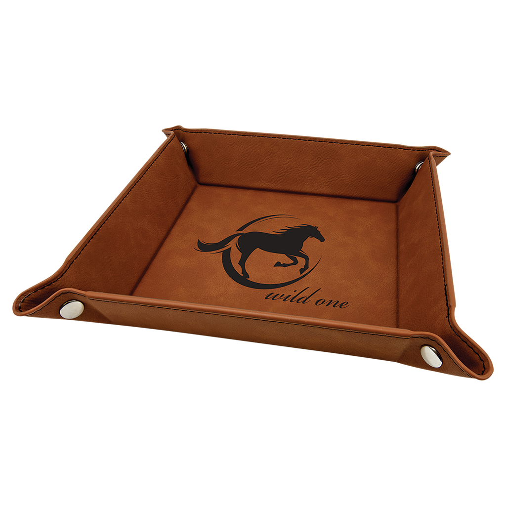 Rawhide Leatherette Snap Up Tray blank-preview