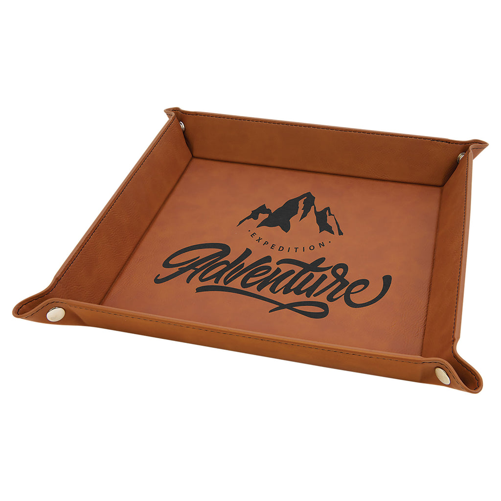 Rawhide Leatherette Snap Up Tray