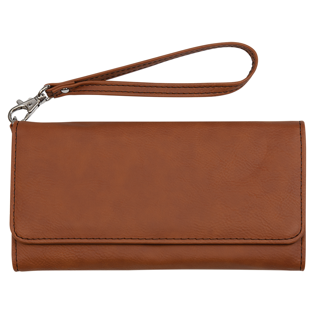 Fawhide Leatherette Wallet with Strap