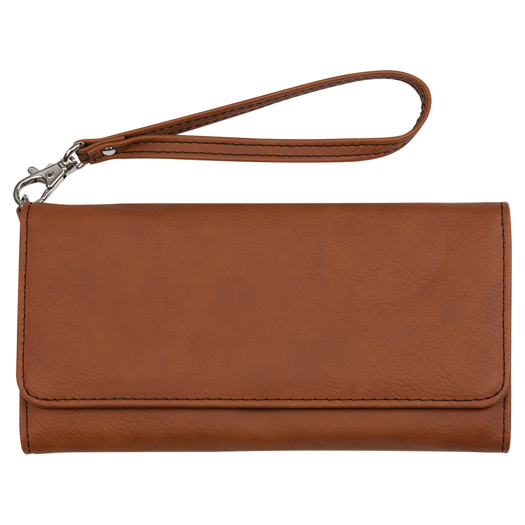 Fawhide Leatherette Wallet with Strap