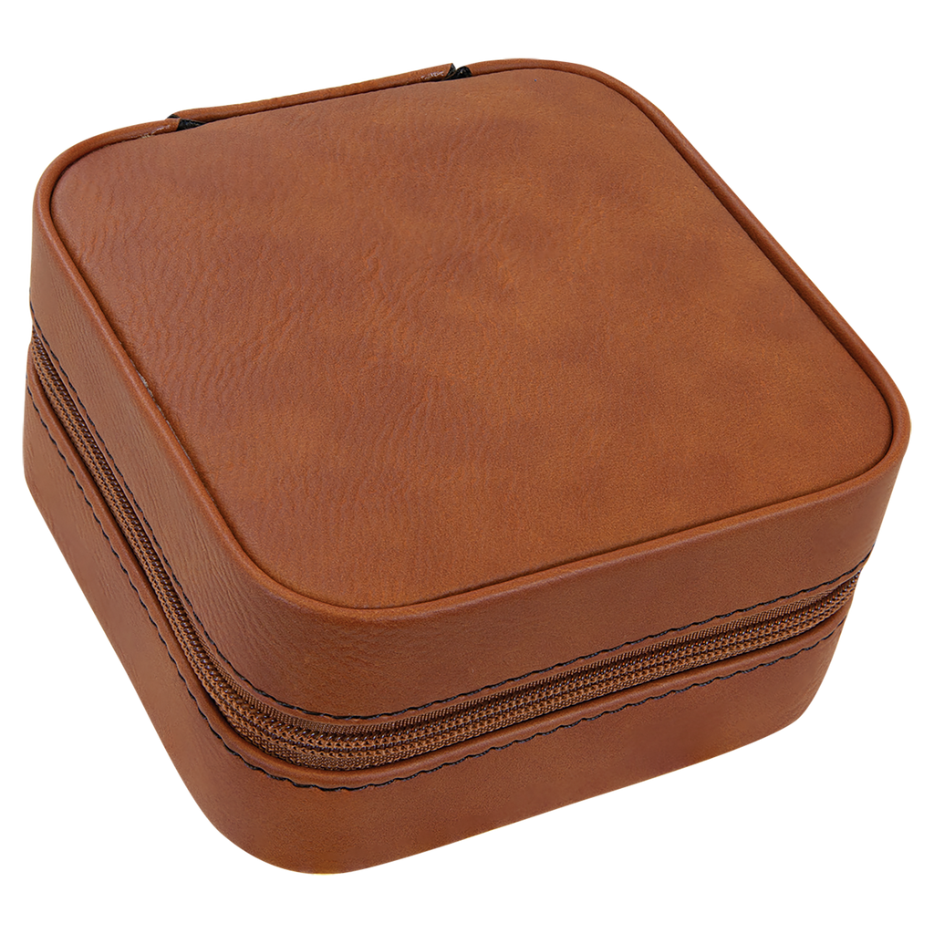 Rawhide Leatherette Travel Jewelry Box blank-preview