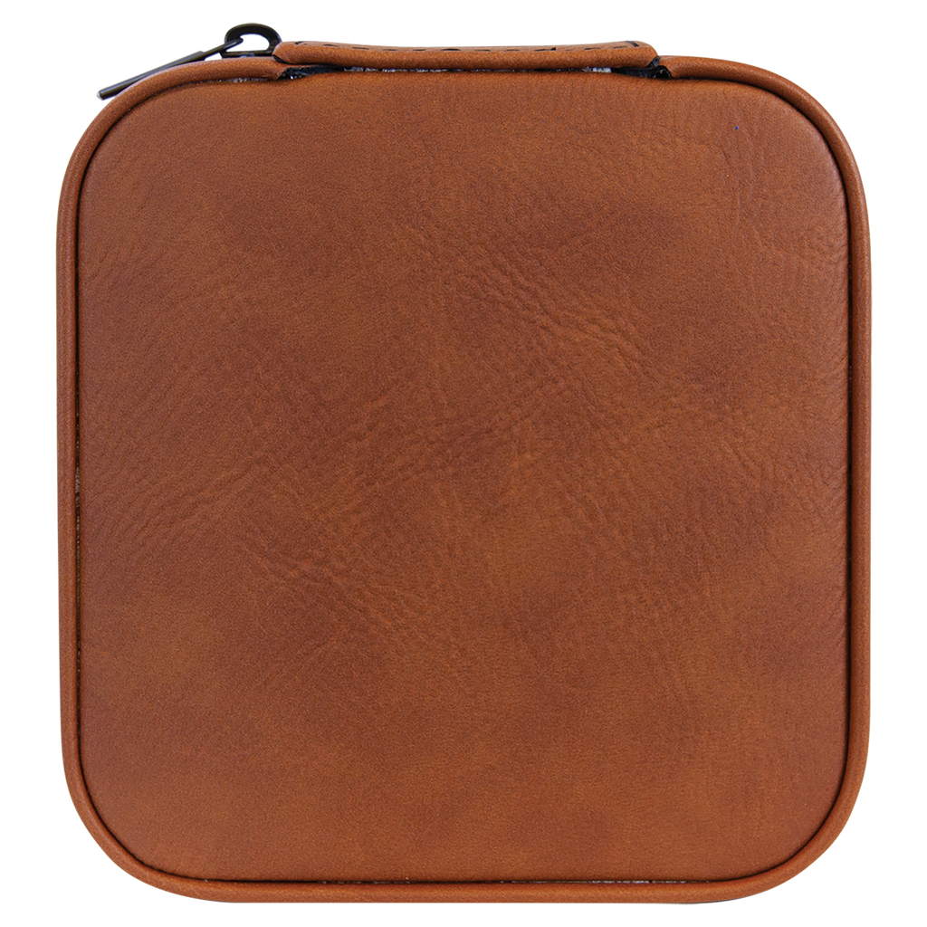 Rawhide Leatherette Travel Jewelry Box