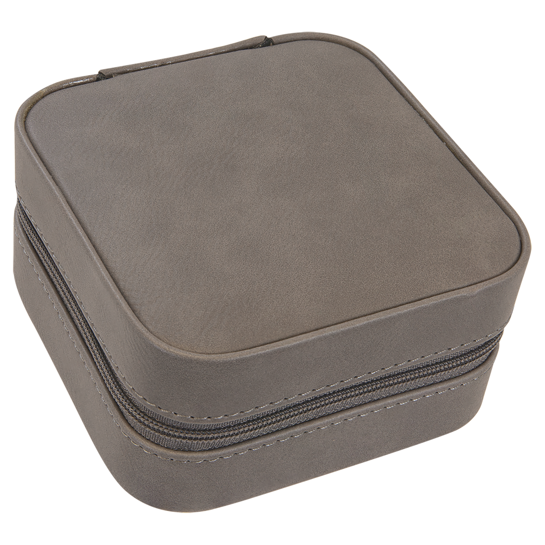 Travel Jewelry Box - Leatherette, Creekside Collection – Gray preview
