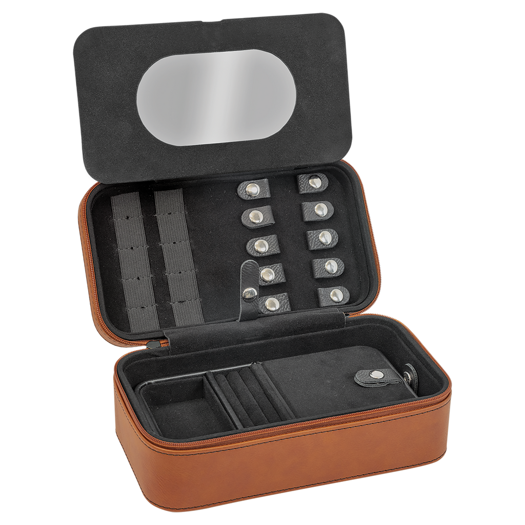 Rawhide Large Leatherette Jewelry Box