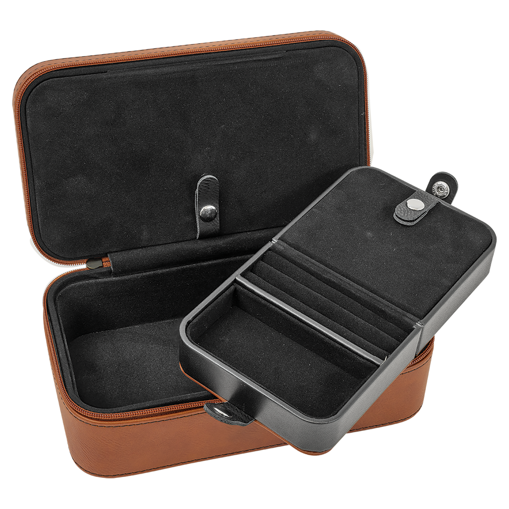 Rawhide Large Leatherette Jewelry Box