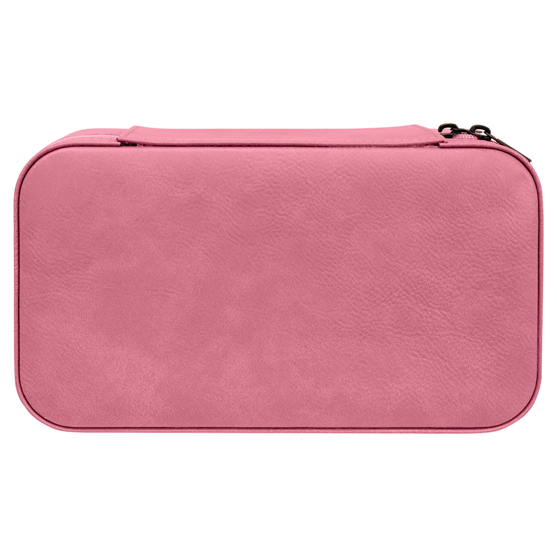 Pink Large Leatherette Jewelry Box