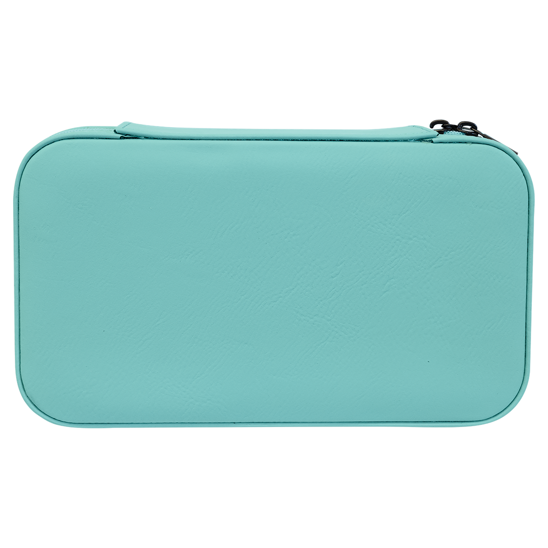 Teal Large Leatherette Jewelry Box
