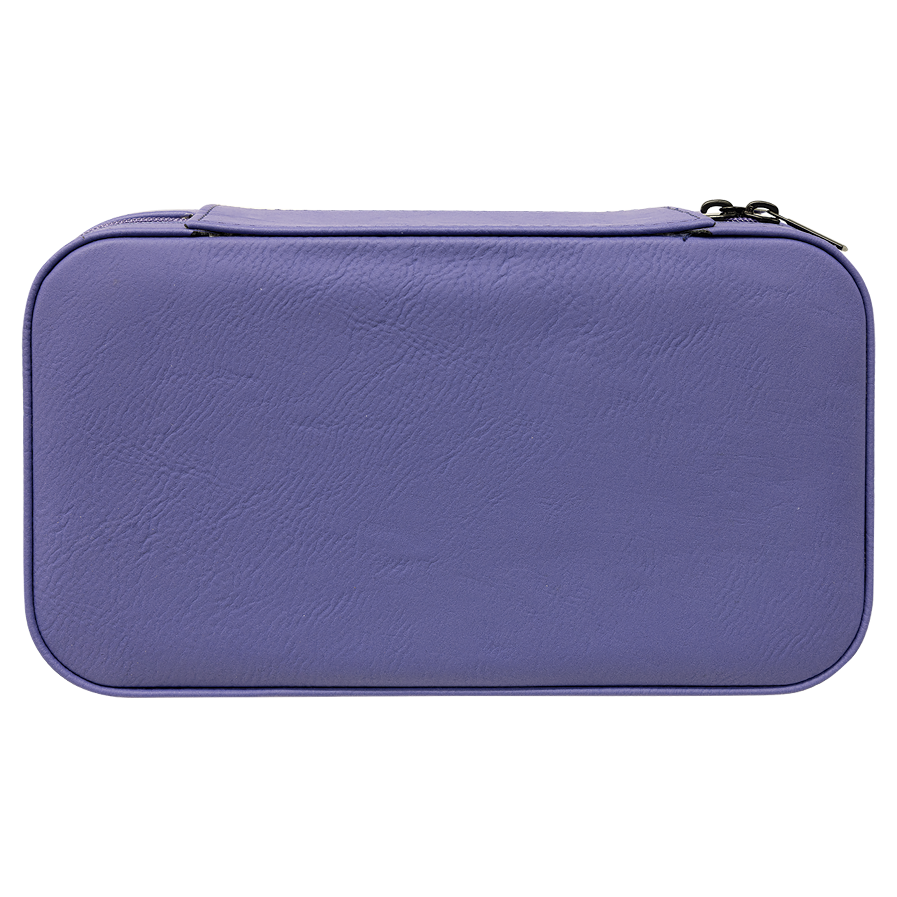 Purple Large Leatherette Jewelry Box