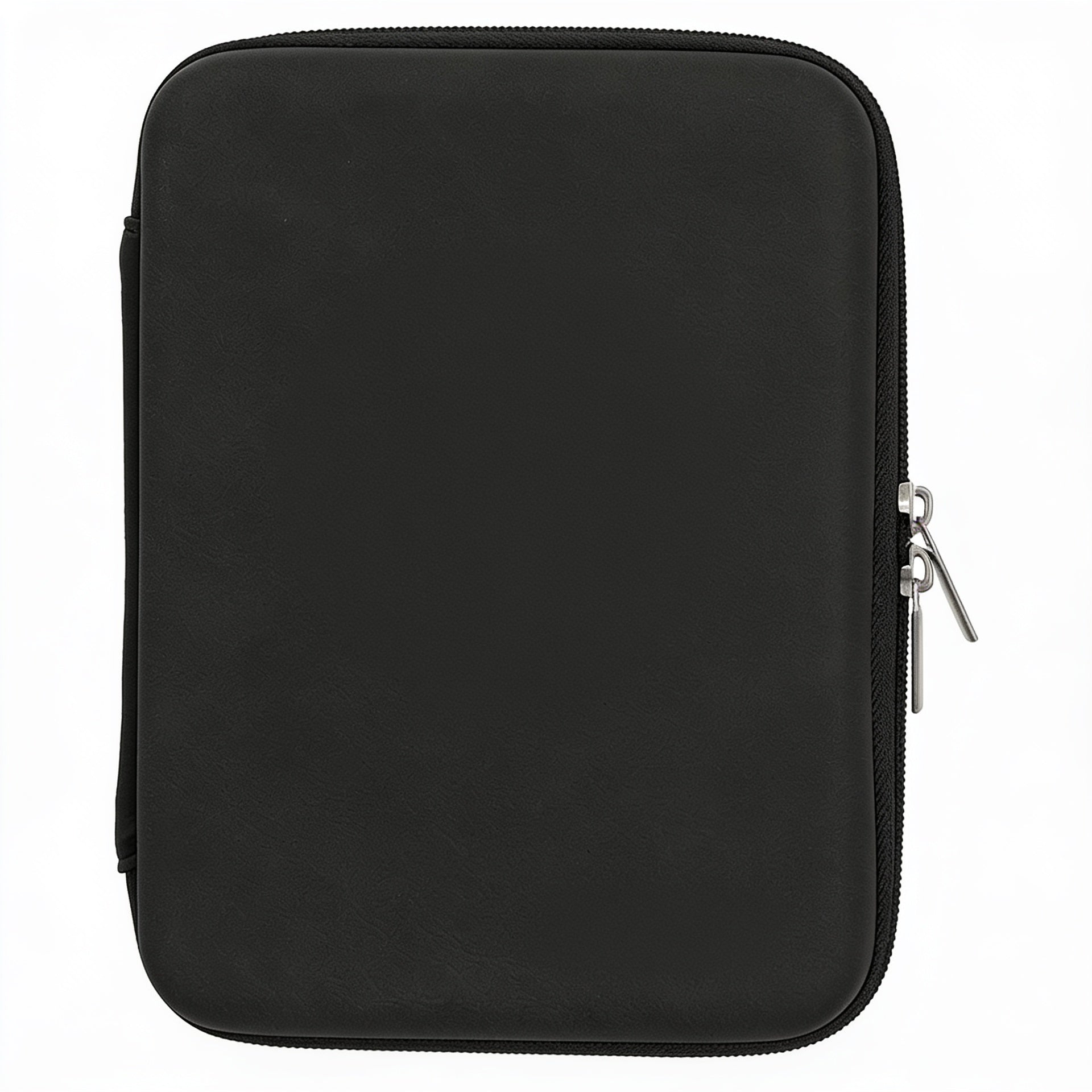 Black/Silver Leatherette Cord Case blank-preview