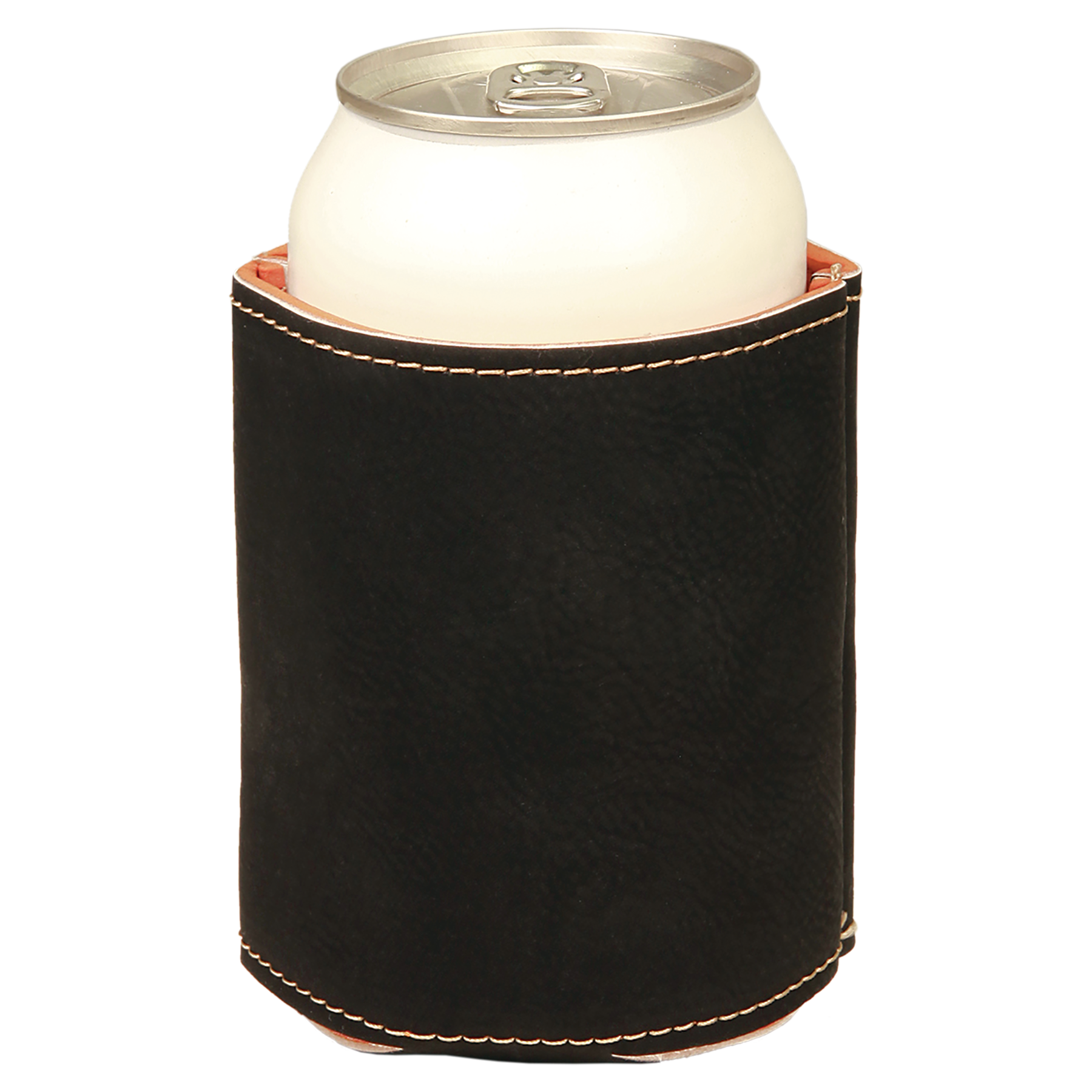 Black/Gold Leatherette Beverage Holder blank-preview