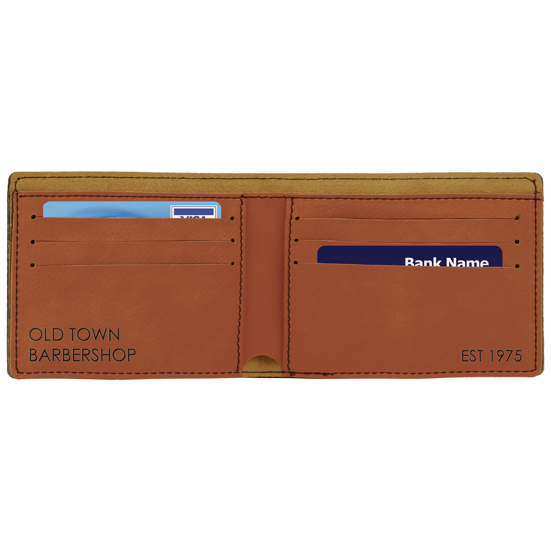Rawhide Leatherette Bifold Wallet