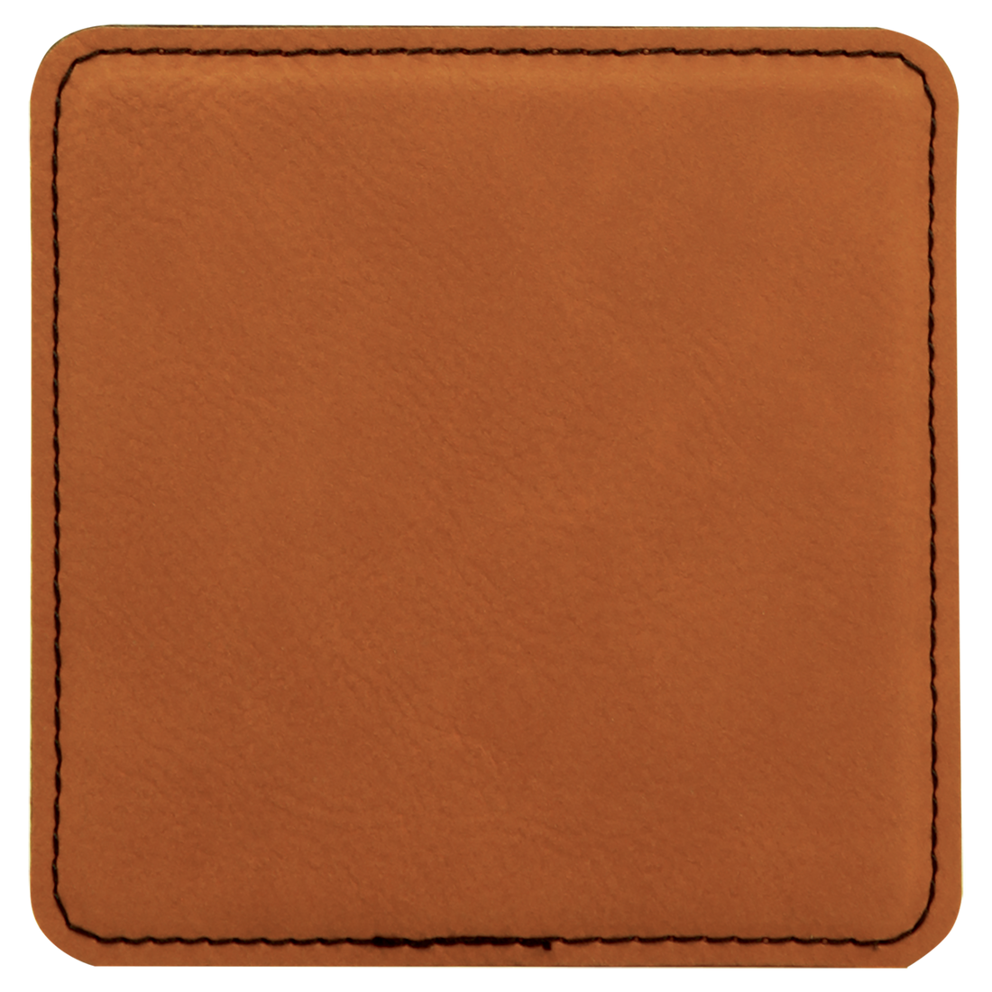 Rawhide Square Leatherette Coaster preview