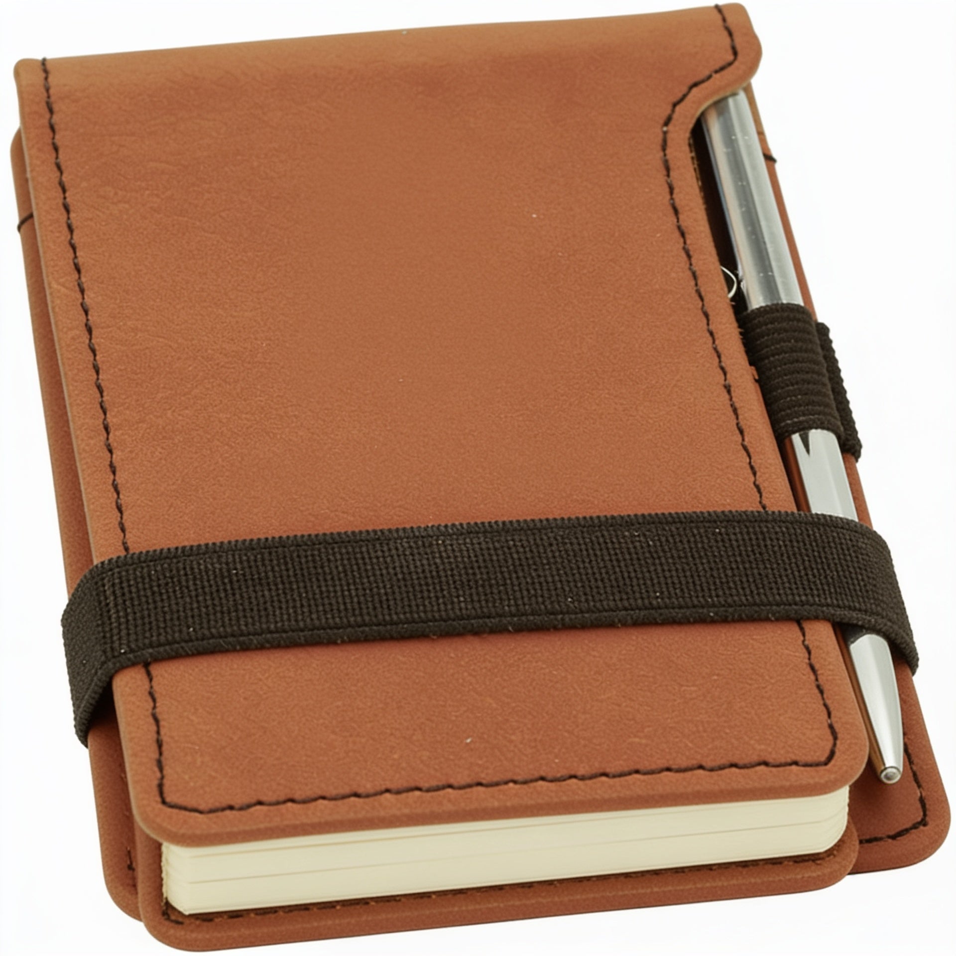 Rawhide Leatherette Mini Notepad with Pen blank-preview