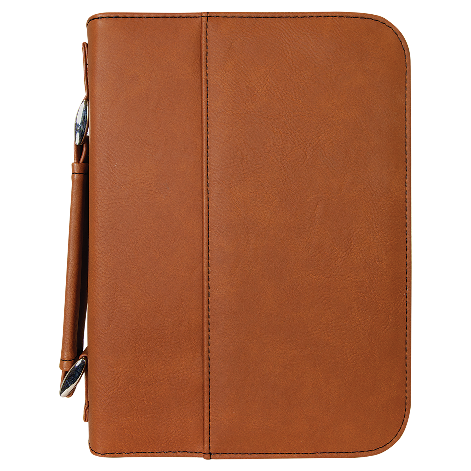 Rawhide Leatherette Book/Bible Cover with Zipper
