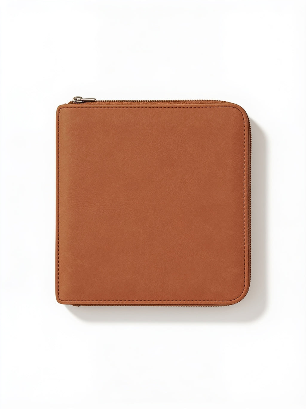 Rawhide Leatherette Book/Bible Cover with Zipper blank-preview-flat
