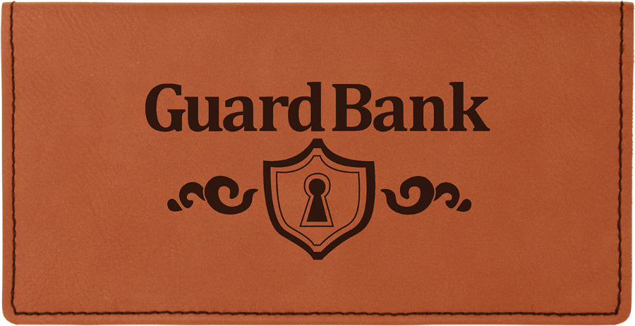 Rawhide Leatherette Checkbook Cover