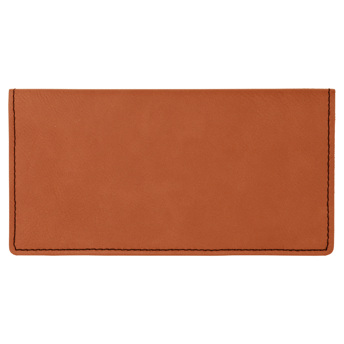 Leatherette Checkbook Cover – Rawhide preview