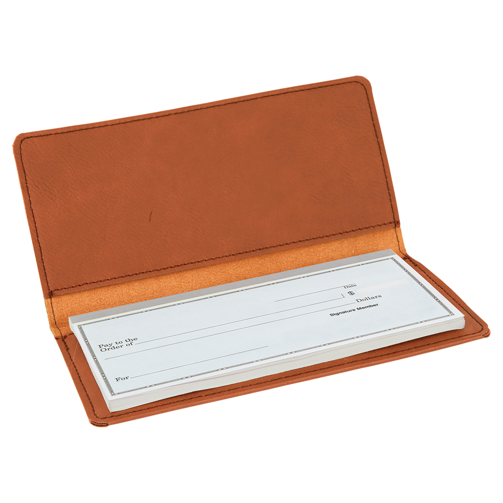 Rawhide Leatherette Checkbook Cover