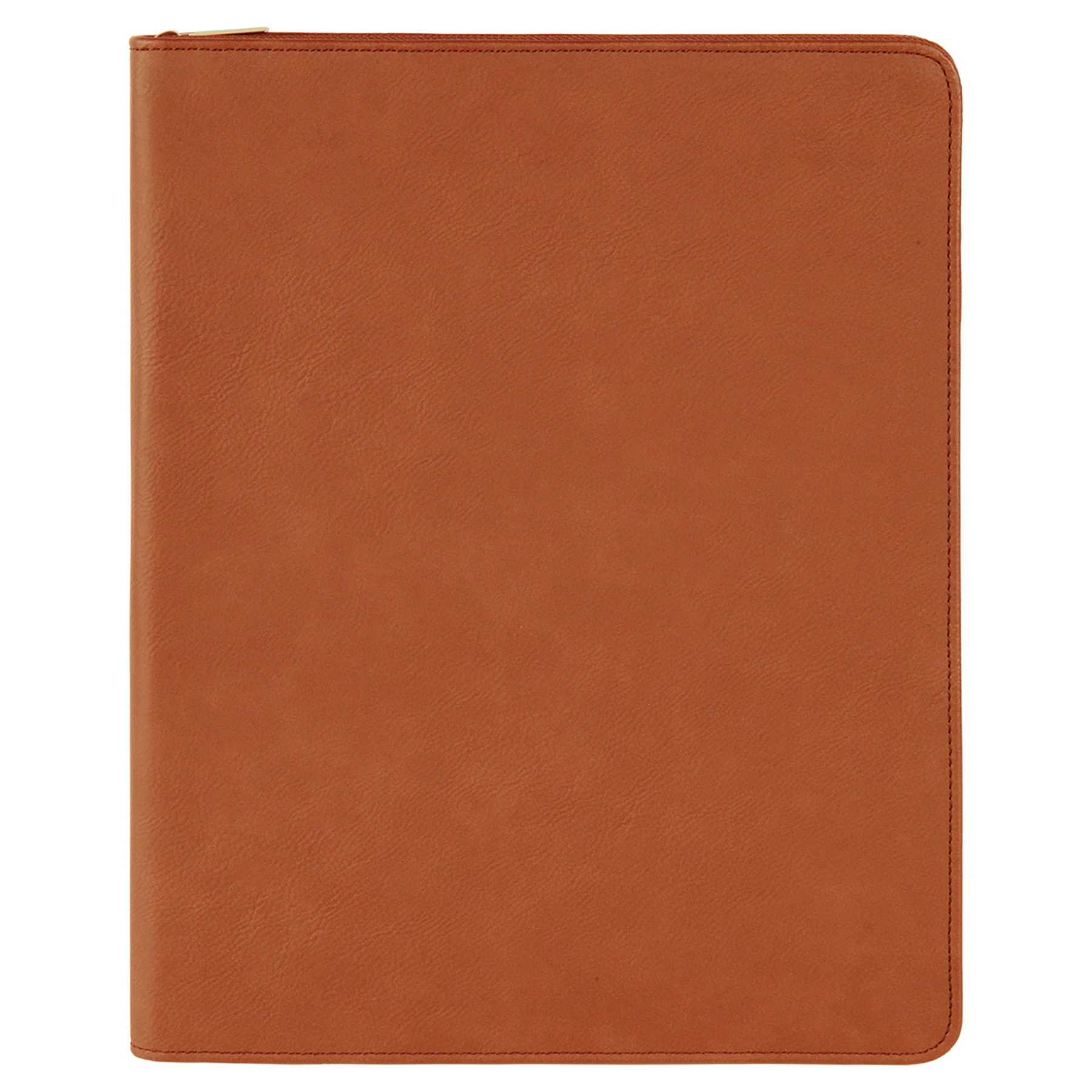 Rawhide Leatherette Portfolio with Zipper blank-preview