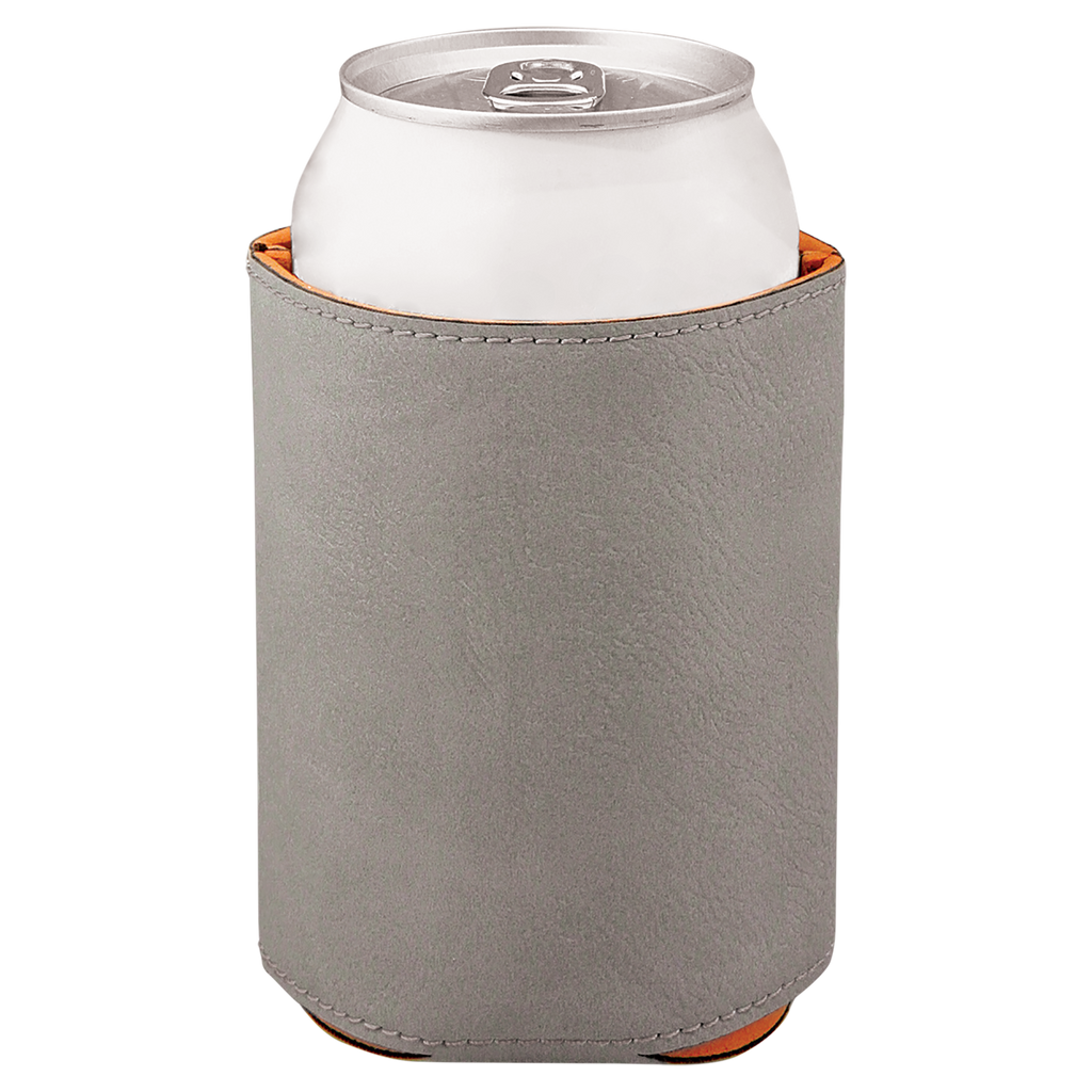 Gray Leatherette Beverage Holder blank-preview