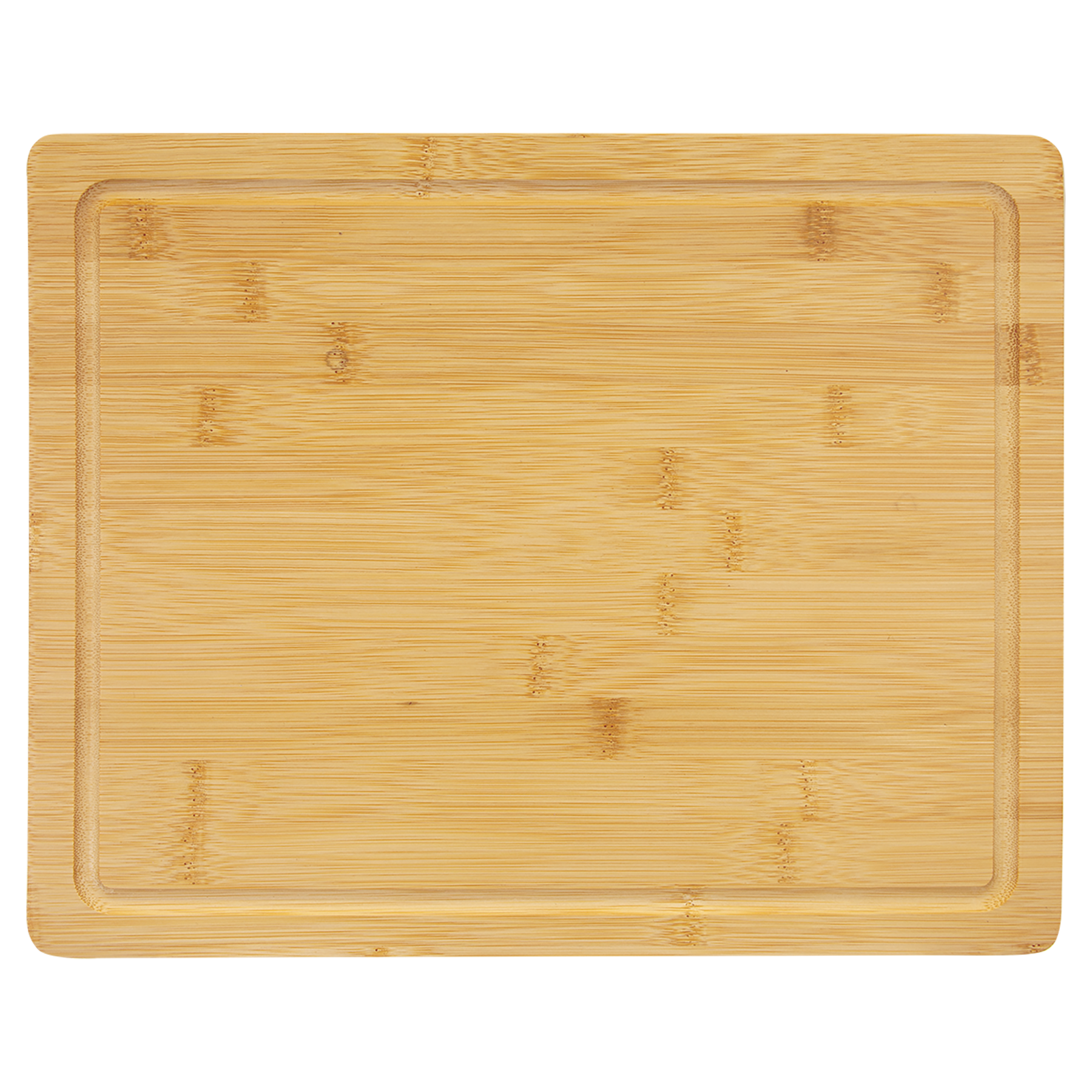 Bamboo Cutting Board with Drip Ring blank-preview