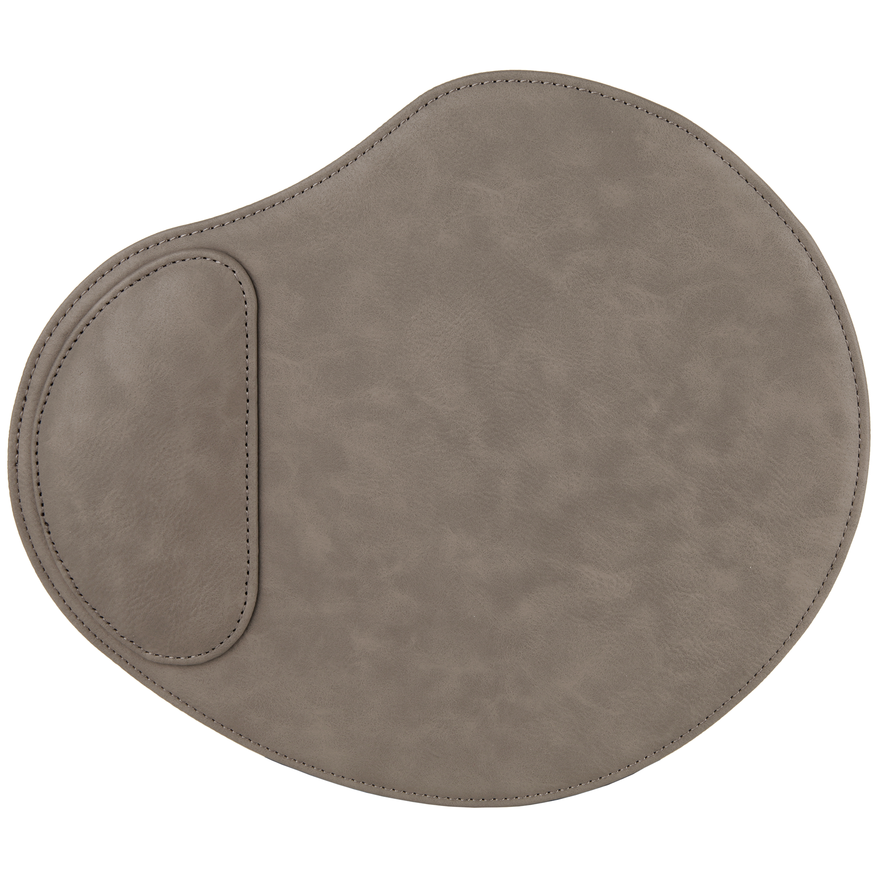 Gray Leatherette Mouse Pad blank-preview