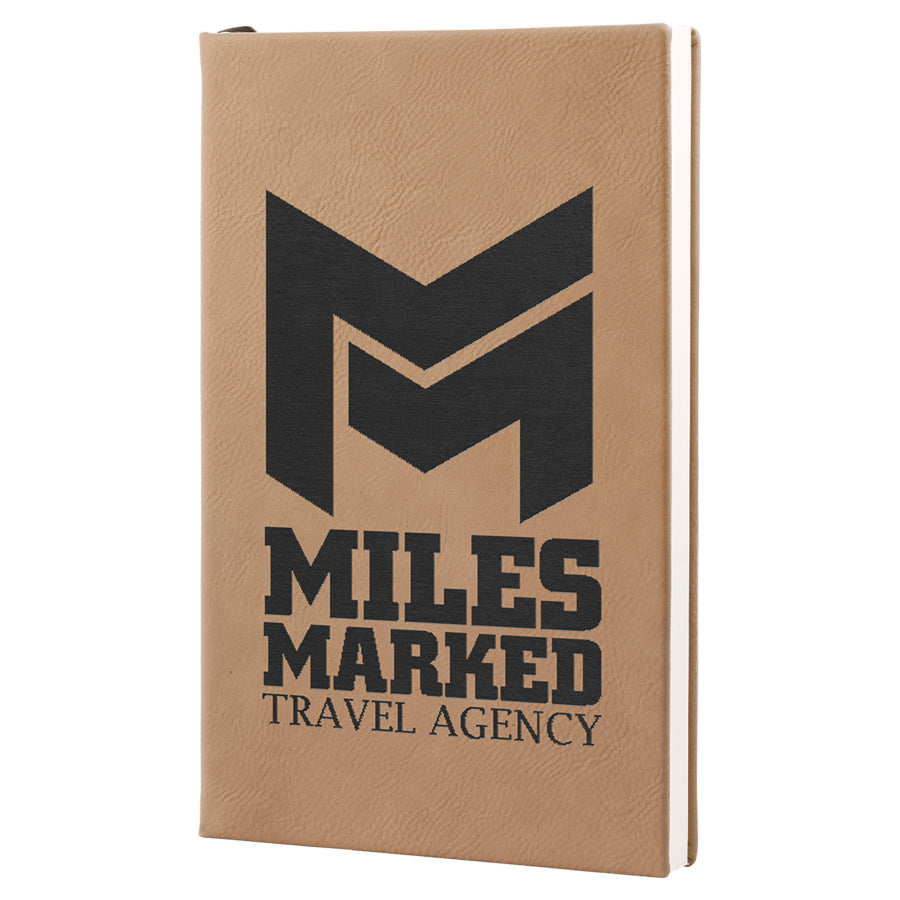 Light Brown Leatherette Journal