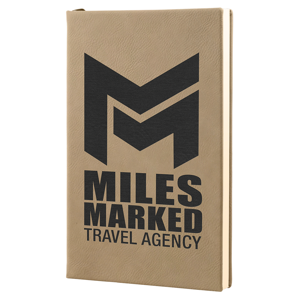 Light Brown Leatherette Journal