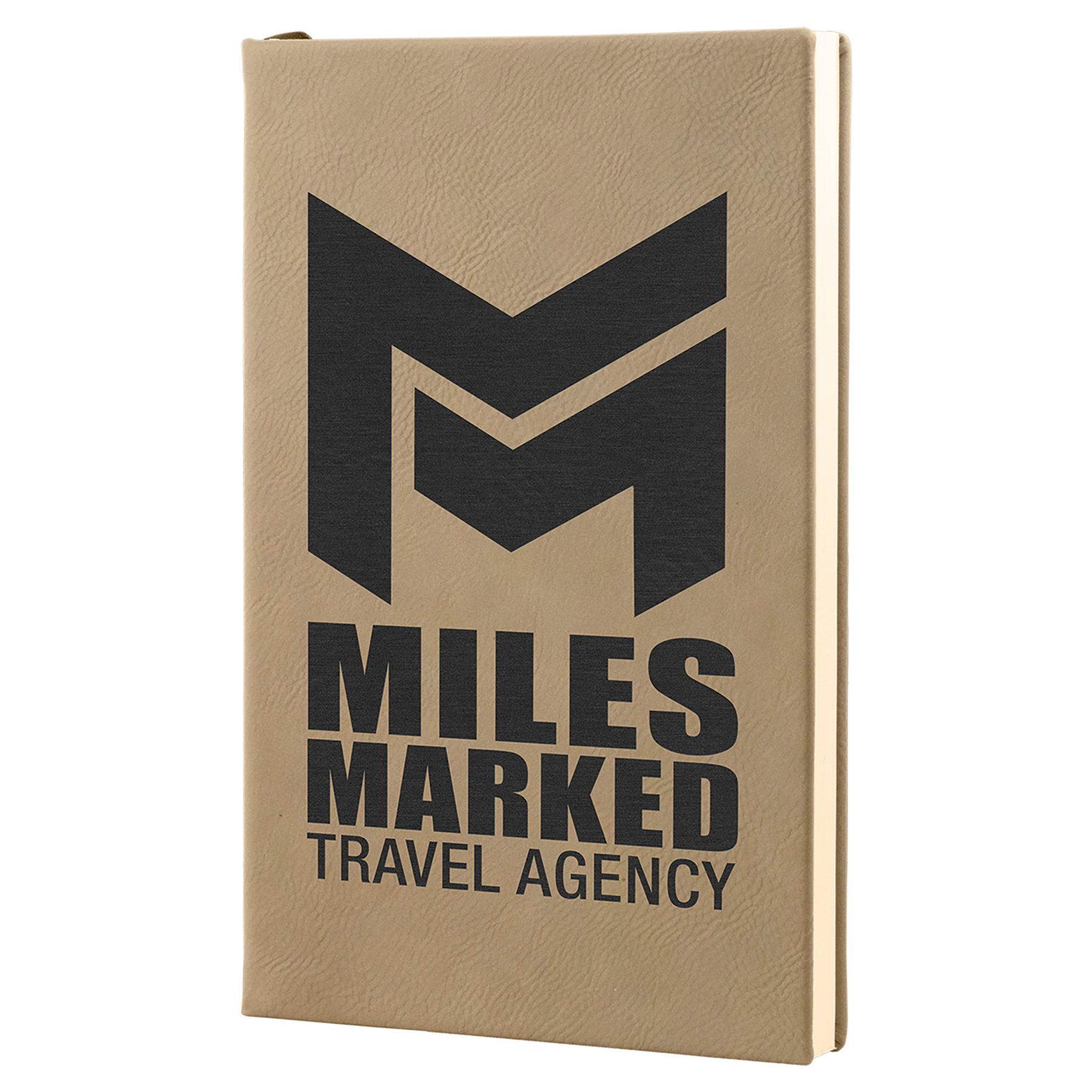 Light Brown Leatherette Journal
